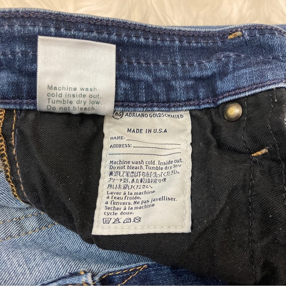 Adriano Goldschmied AG Farrah Skinny High Rise Jeans Women's 27 - Picture 8 of 10